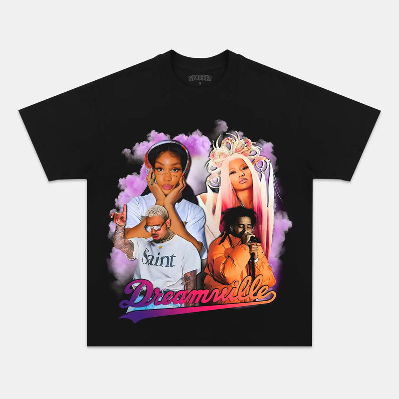 DREAMVILLE FESTIVAL-CHRIS BROWN-SZA-NICKI MINAJ-J COLE TEE