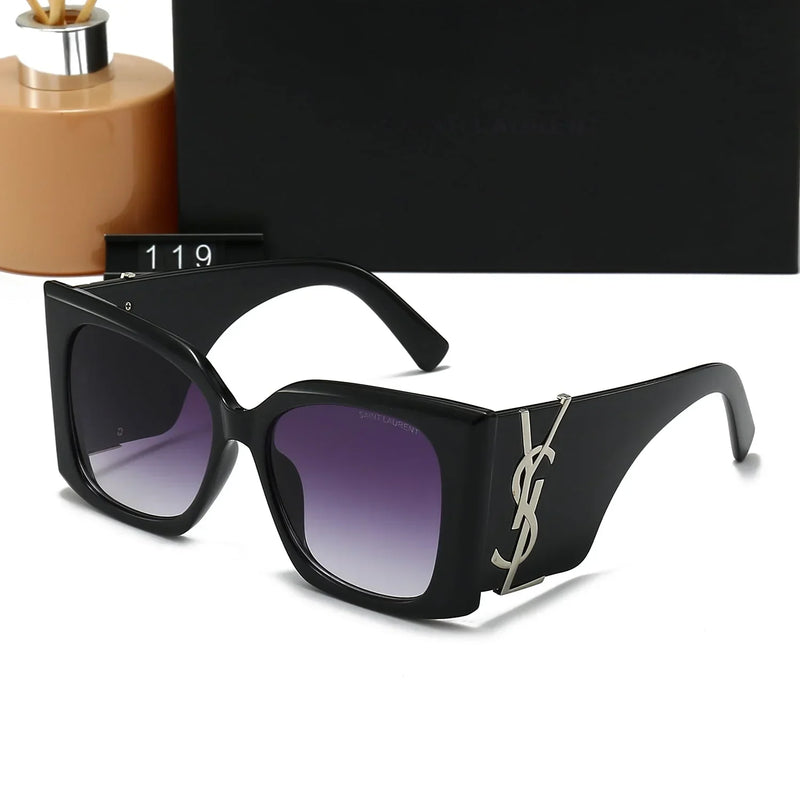 Luxury Large Frame Sunglasses Y-018