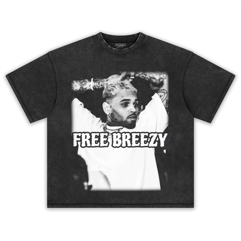 FREE BREEZY & CHRIS BROWN TEE