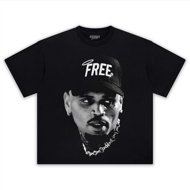 FREE CHRIS BROWN TEE