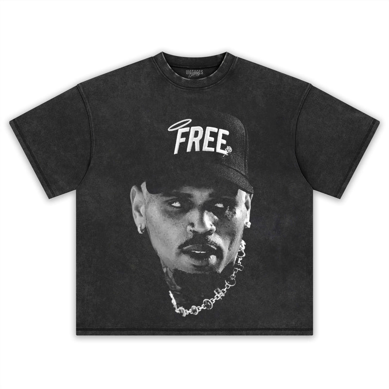 FREE CHRIS BROWN TEE