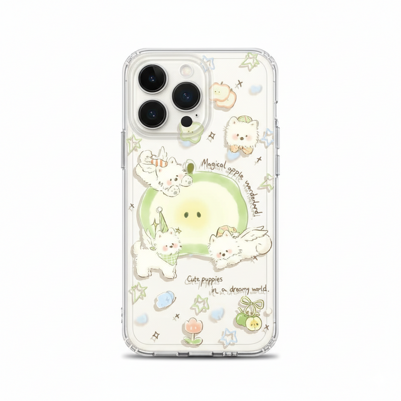 Dreamy Magic Apple Dog iPhone Case