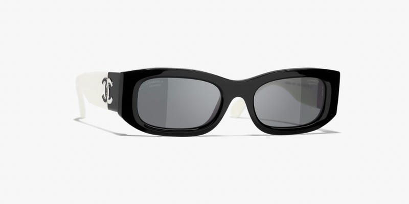 CC Rectangle Acetate Sunglasses
