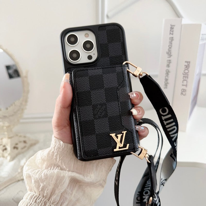 Lou Side Card Bag Crossbody Color iPhone Case