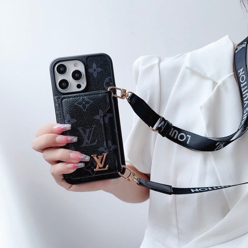 Lou Side Card Bag Crossbody Color iPhone Case