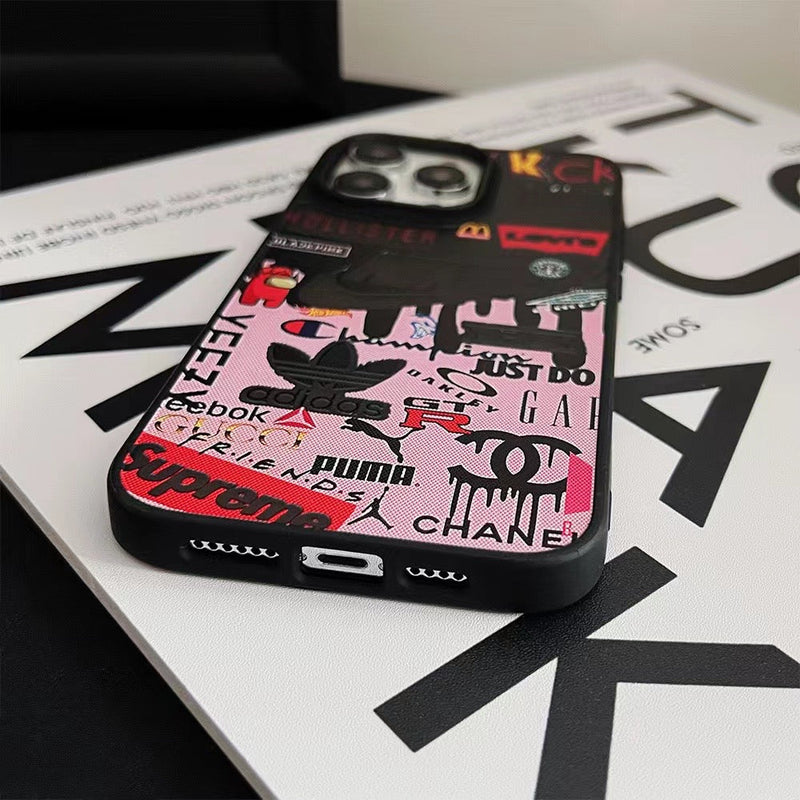 Mash Up Streetwear/Sneakerhead iPhone Case