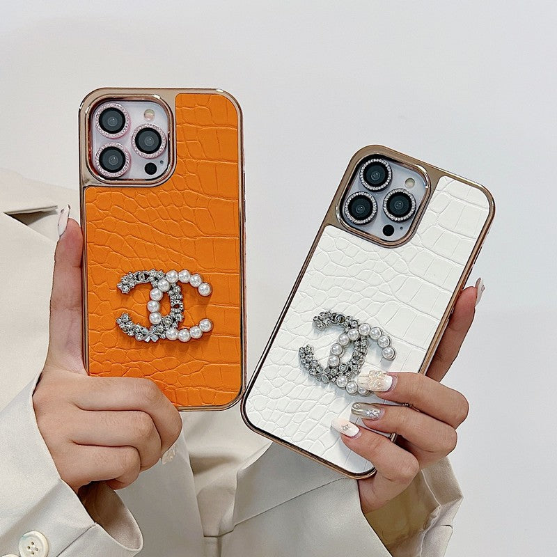 CC Pearl Rose Gold iPhone Case