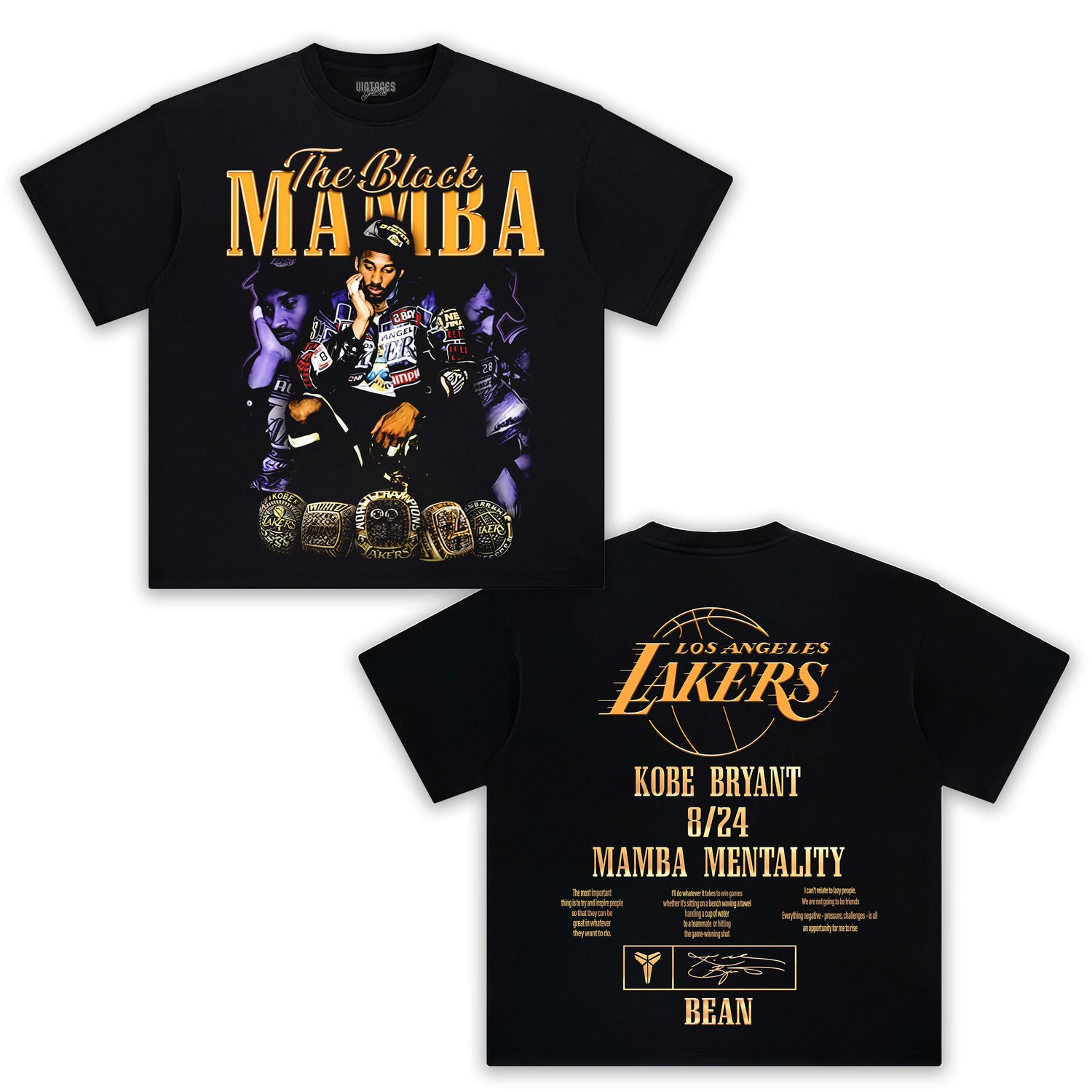 MAMBA MENTALITY-KOBE TEE