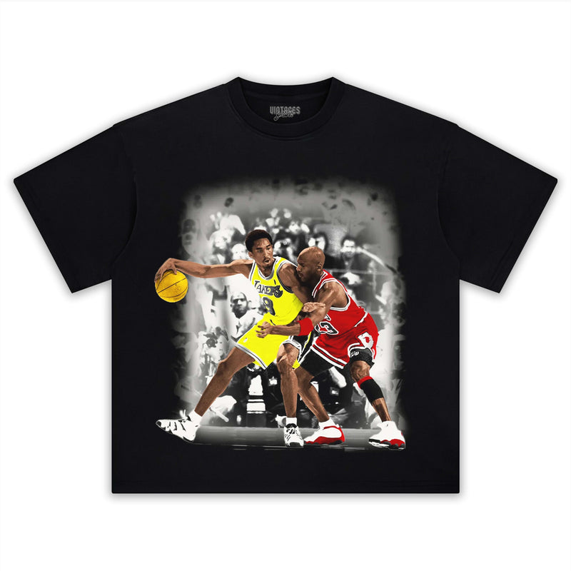 KOBE VS JORDAN TEE