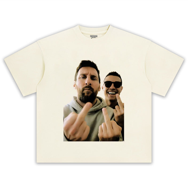 LIONEL MESSI & CRISTIANO RONALDO TEE