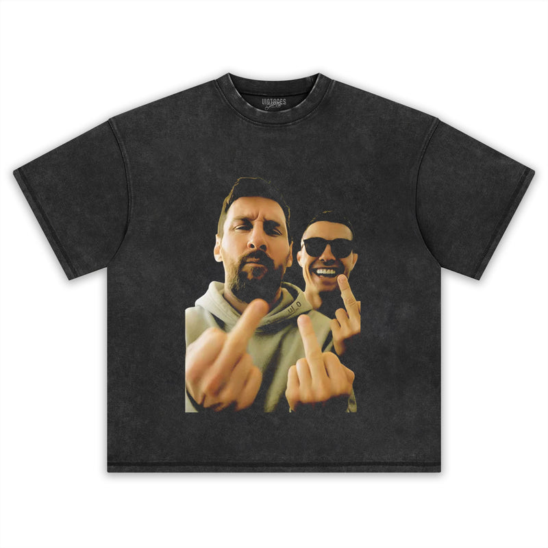 LIONEL MESSI & CRISTIANO RONALDO TEE