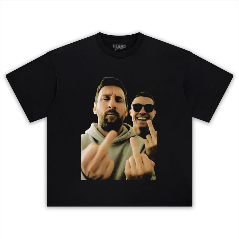 LIONEL MESSI & CRISTIANO RONALDO TEE