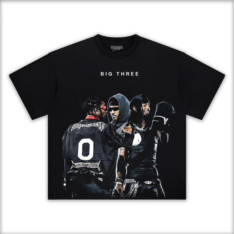 MUSIC BIG THREE LONG SLEEVES