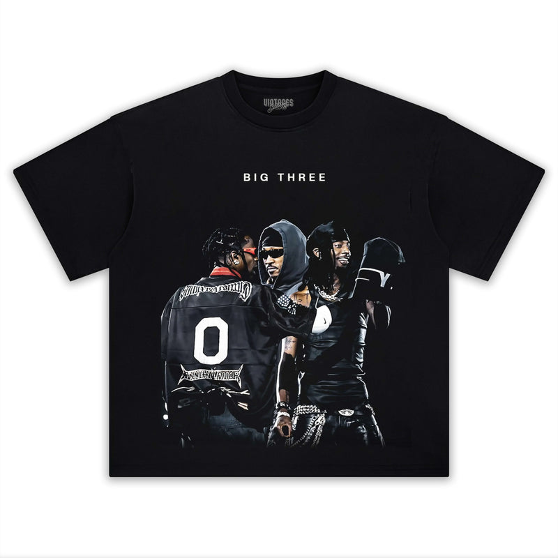 MUSIC BIG THREE TEE