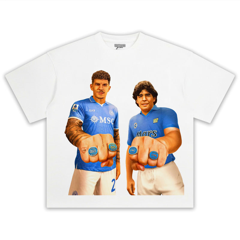 NAPOLI WIN 4TH SERIE A TITLE TEE V5