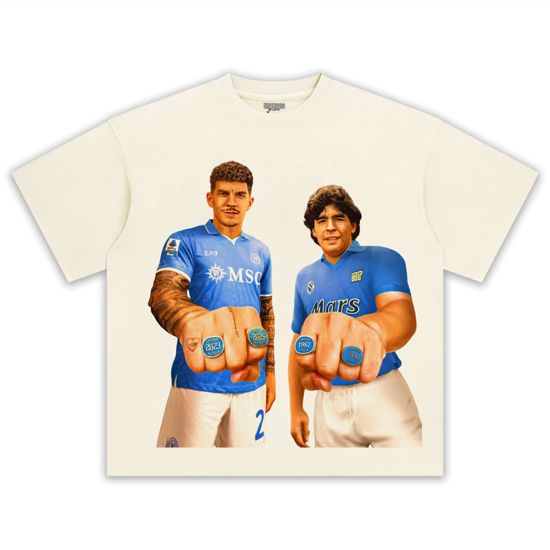 NAPOLI WIN 4TH SERIE A TITLE TEE V5