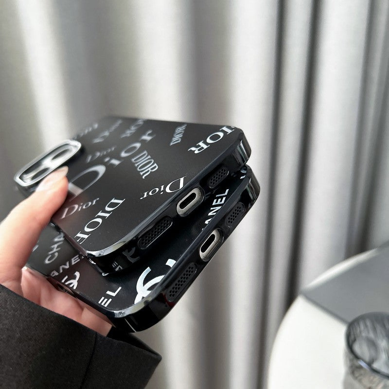 CC Pink & Black iPhone Case