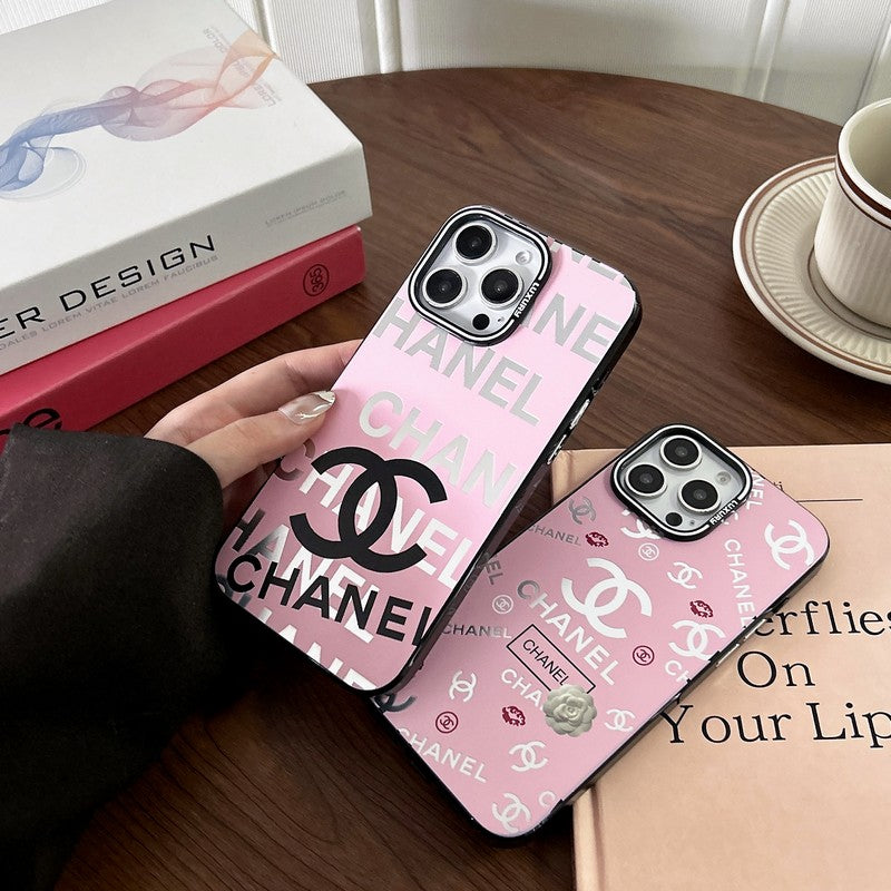 CC Pink & Black iPhone Case