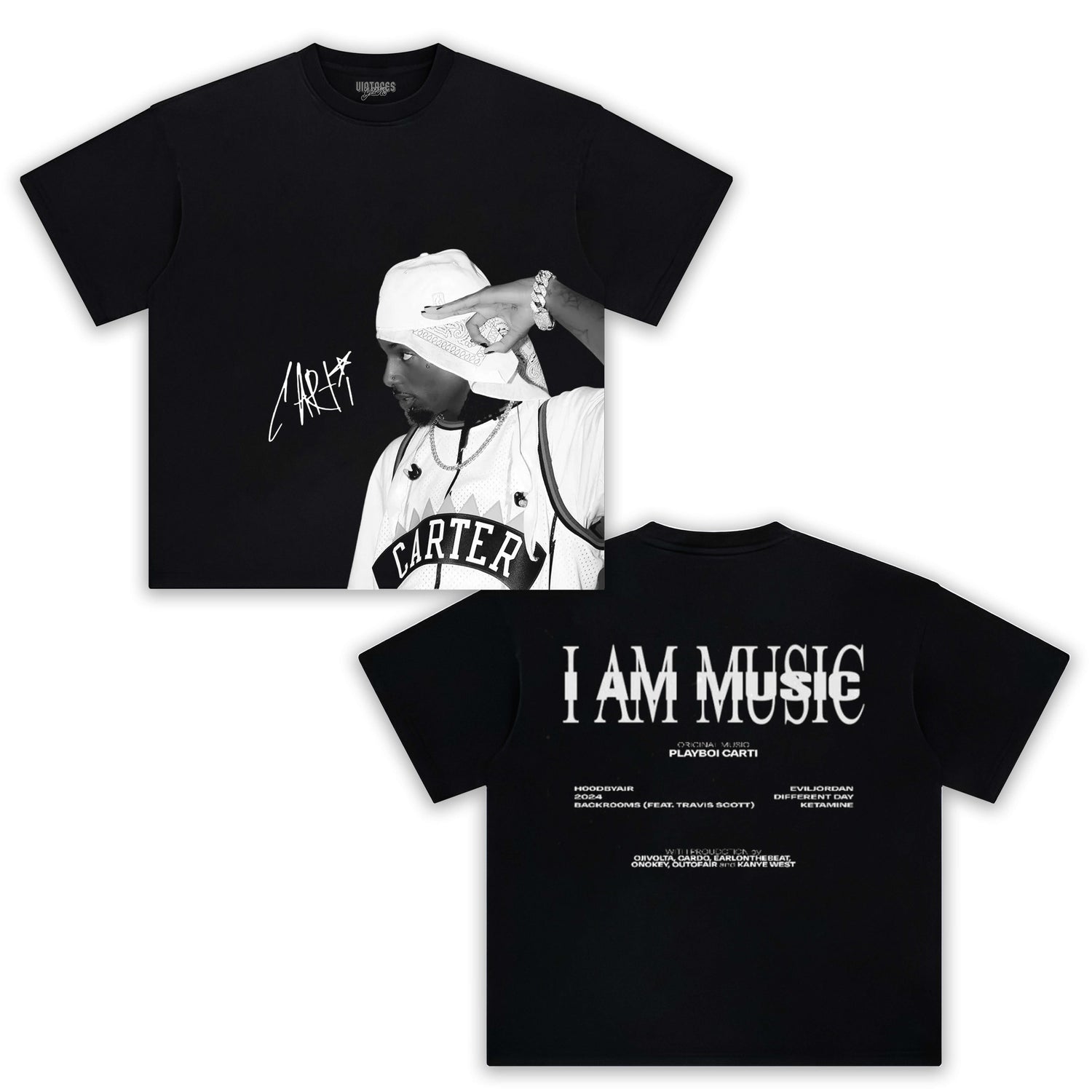 PLAYBOI CARTI & I AM MUSIC 2.0 TEE