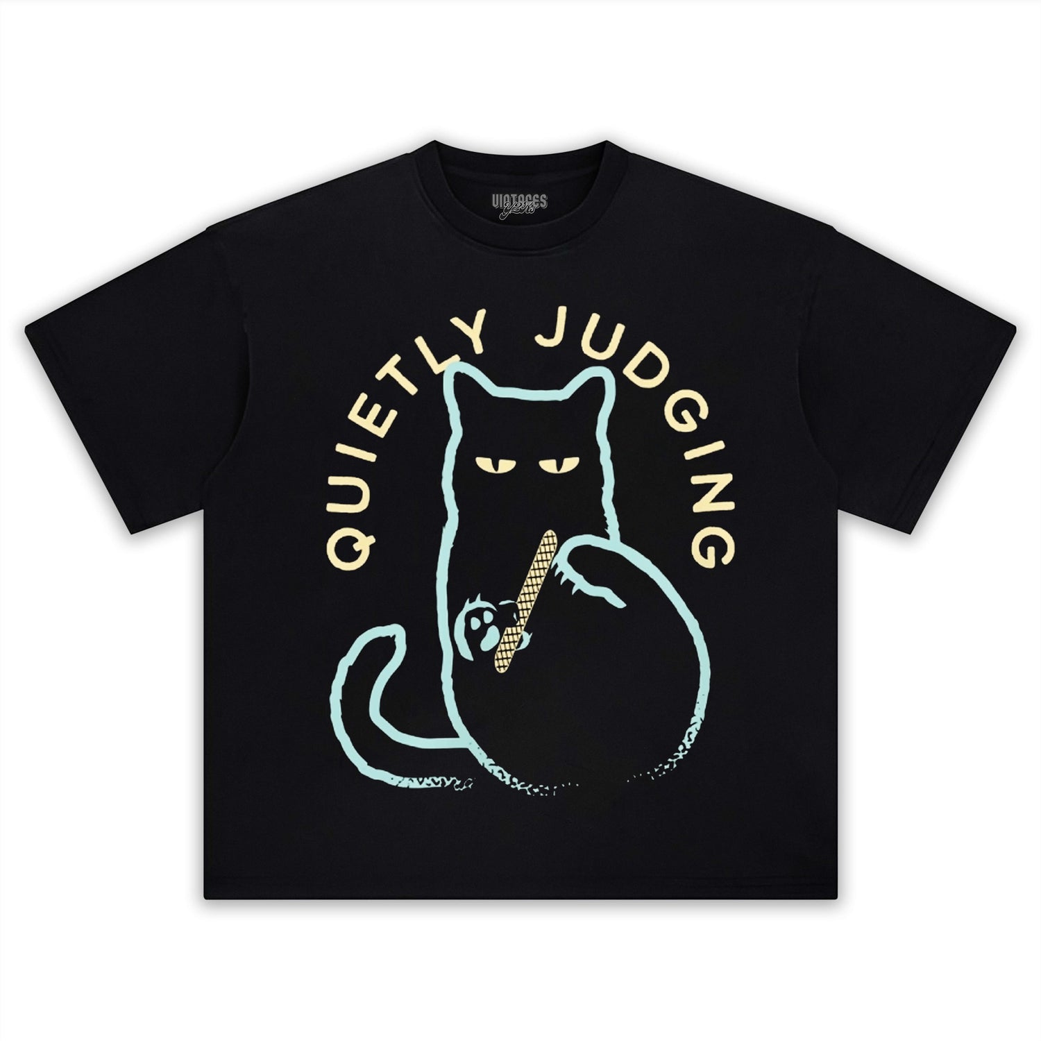 QUIETLY JUDGING TEE