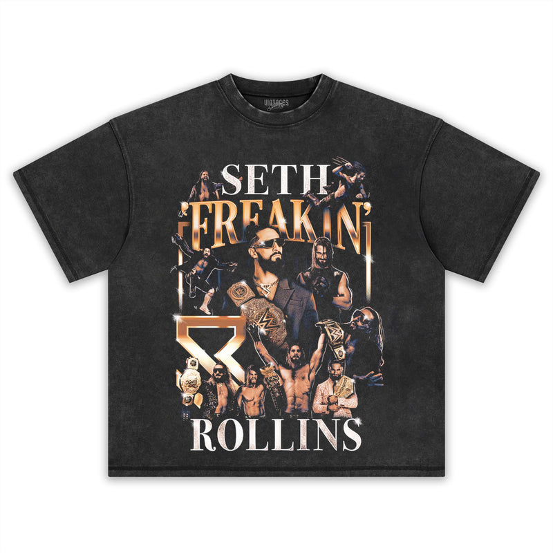SETH ROLLINS MONTAGE BOXY TEE