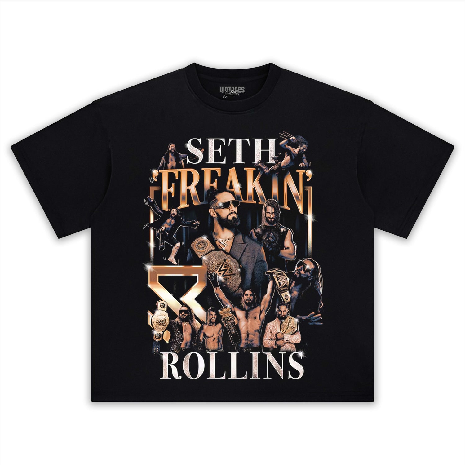 SETH ROLLINS MONTAGE BOXY TEE