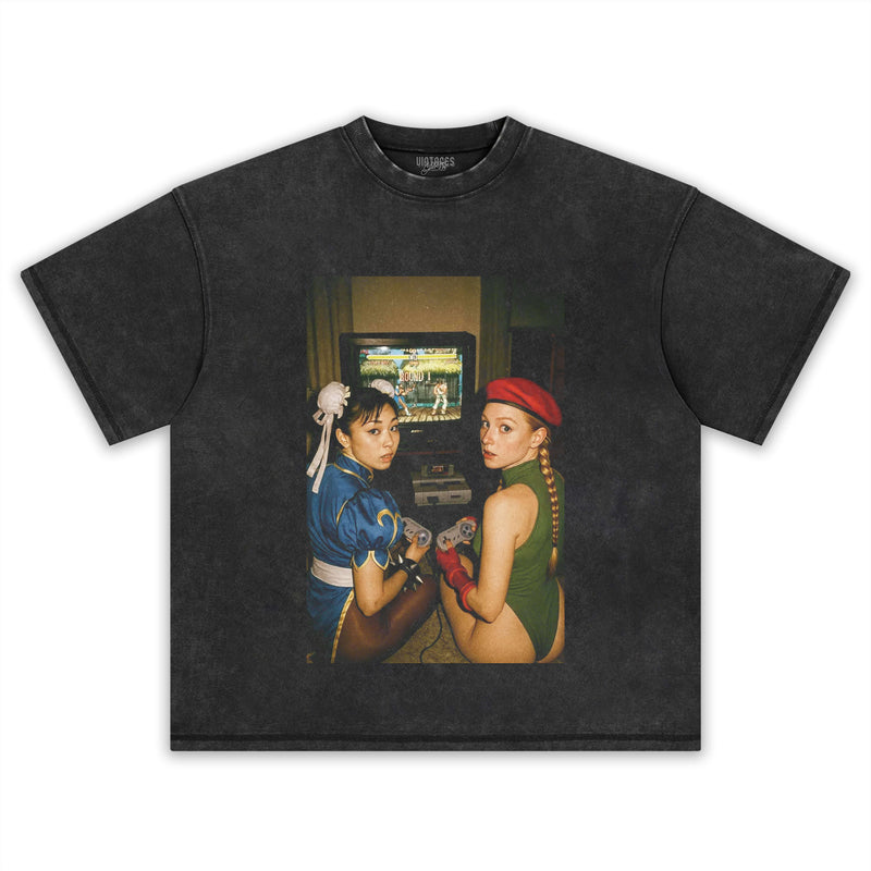 STREET FIGHTER CHARACTER COSPLAY DUEL TEE