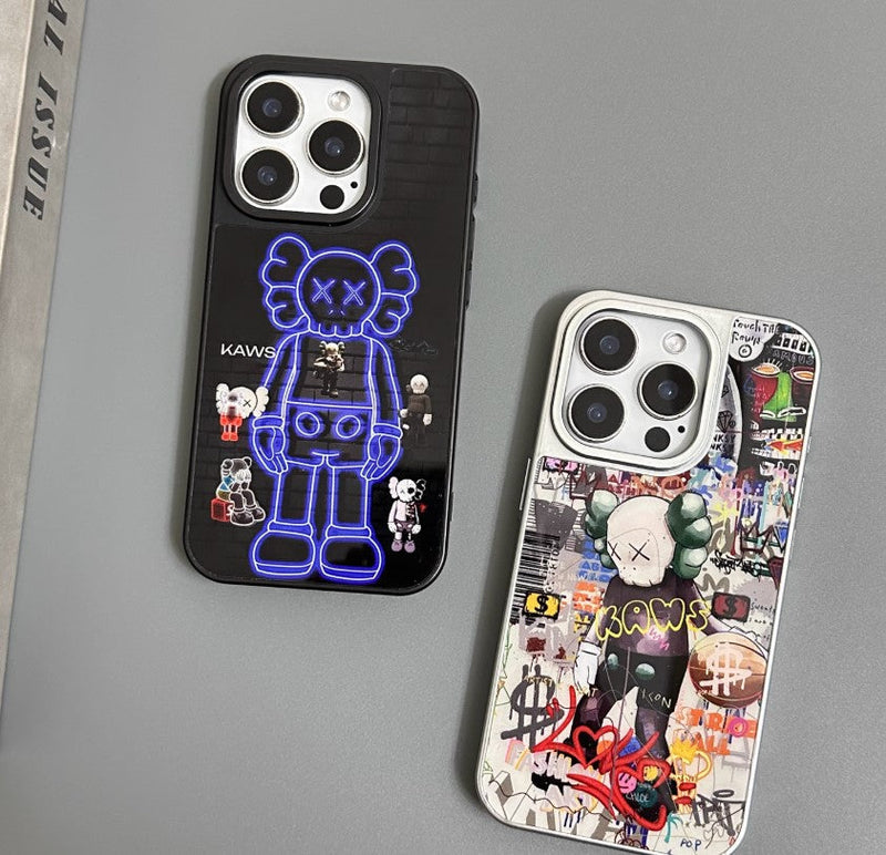 KAWS Graffiti Design MagSafe iPhone Case