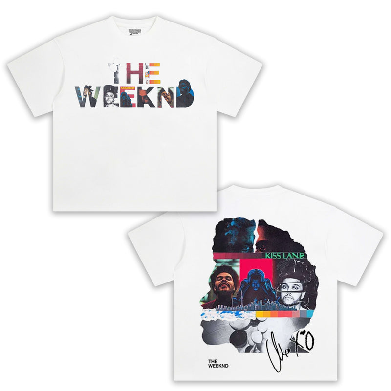 THE WEEKND & HEAD COLLAGE 2.0 TEE