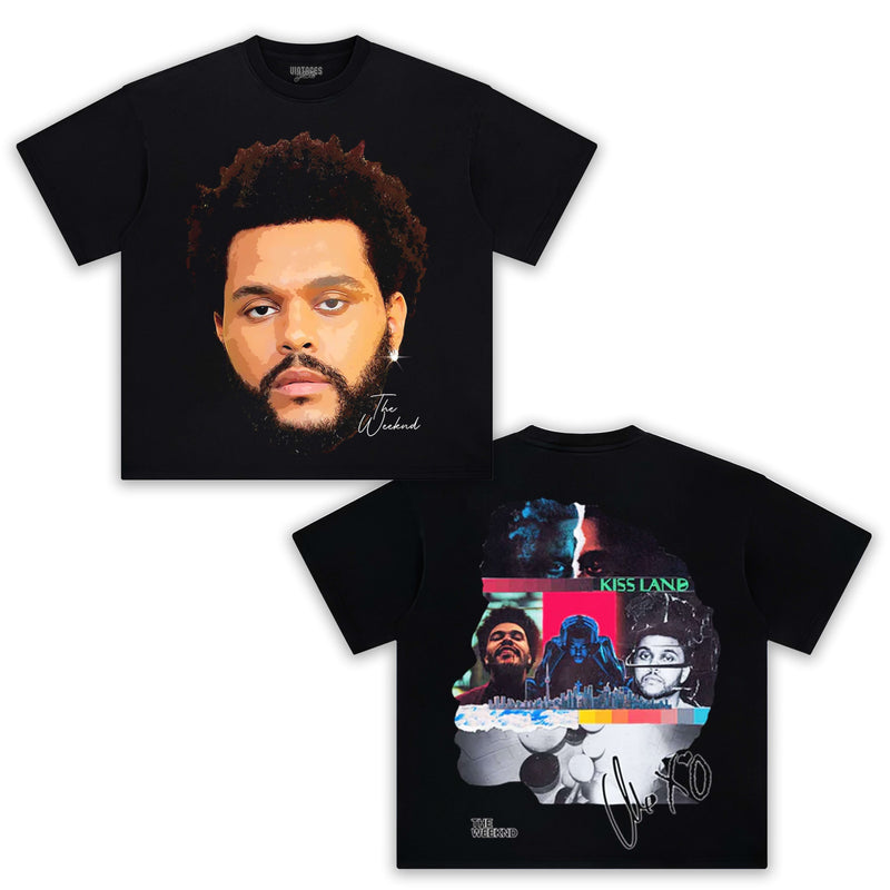 THE WEEKND & HEAD COLLAGE 3.0 TEE