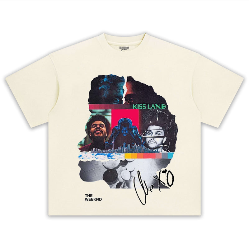 THE WEEKND & HEAD COLLAGE TEE