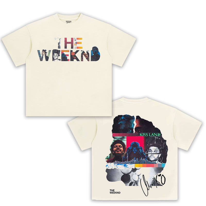 THE WEEKND & HEAD COLLAGE 2.0 TEE