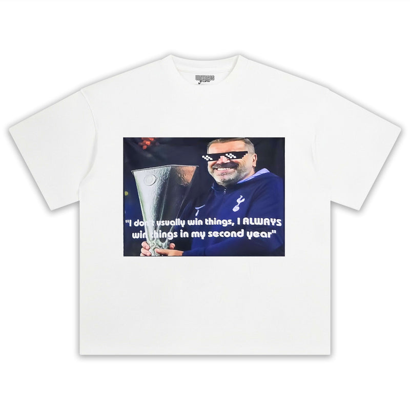 TOTTENHAM WIN THE EUROPA LEAGUE V2 TEE