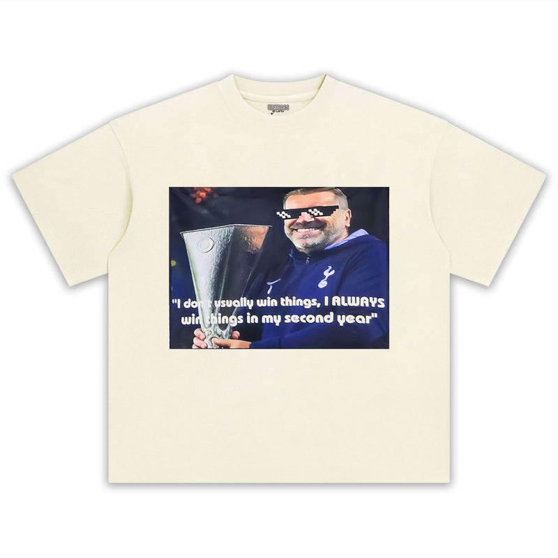 TOTTENHAM WIN THE EUROPA LEAGUE V2 TEE