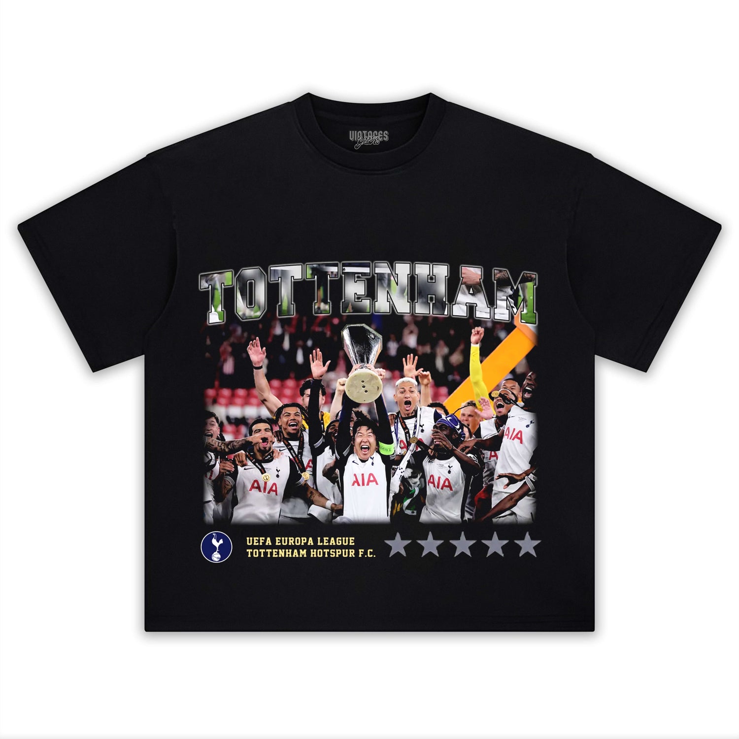 TOTTENHAM WIN THE EUROPA LEAGUE V4 TEE