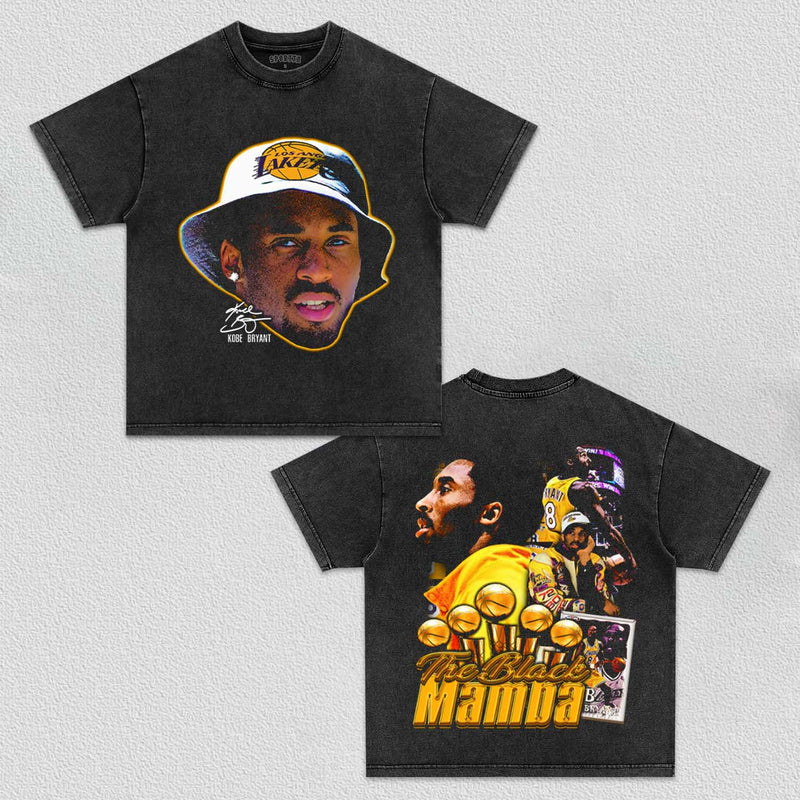 ČERNÉ TEE MAMBA KOBE