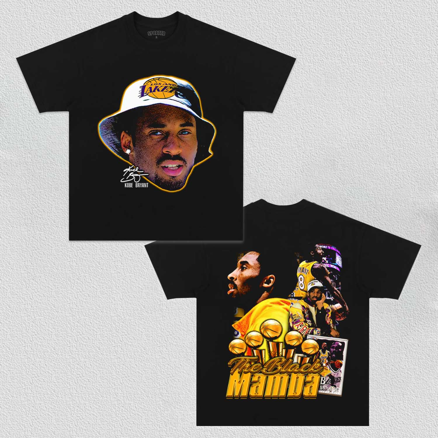 ČERNÉ TEE MAMBA KOBE