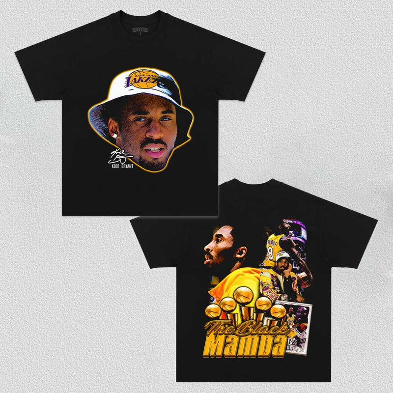 ČERNÉ TEE MAMBA KOBE
