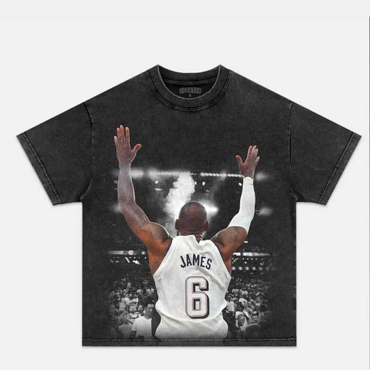 USAチーム-レブロン・ジェームス ヴィンテージTシャツ