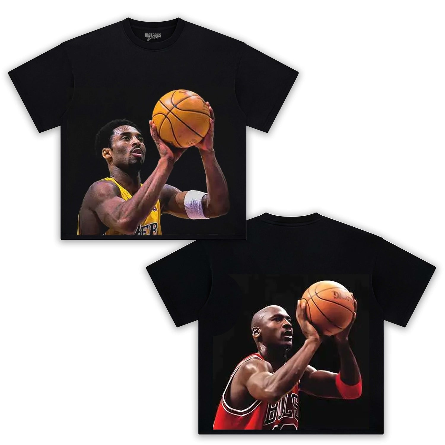 VINTAGE TEE JORDAN AND KOBE