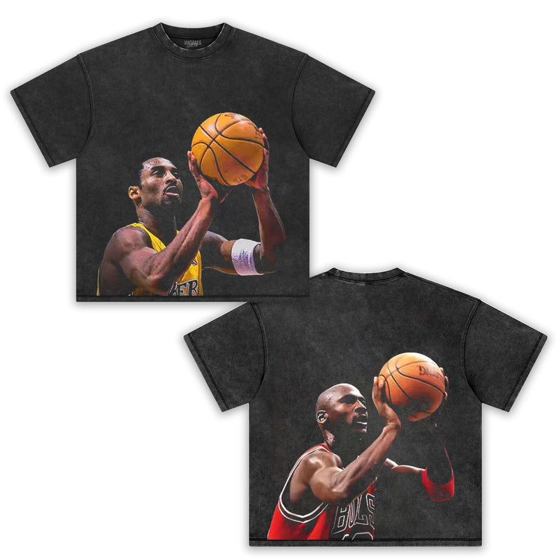 VINTAGE TEE JORDAN AND KOBE
