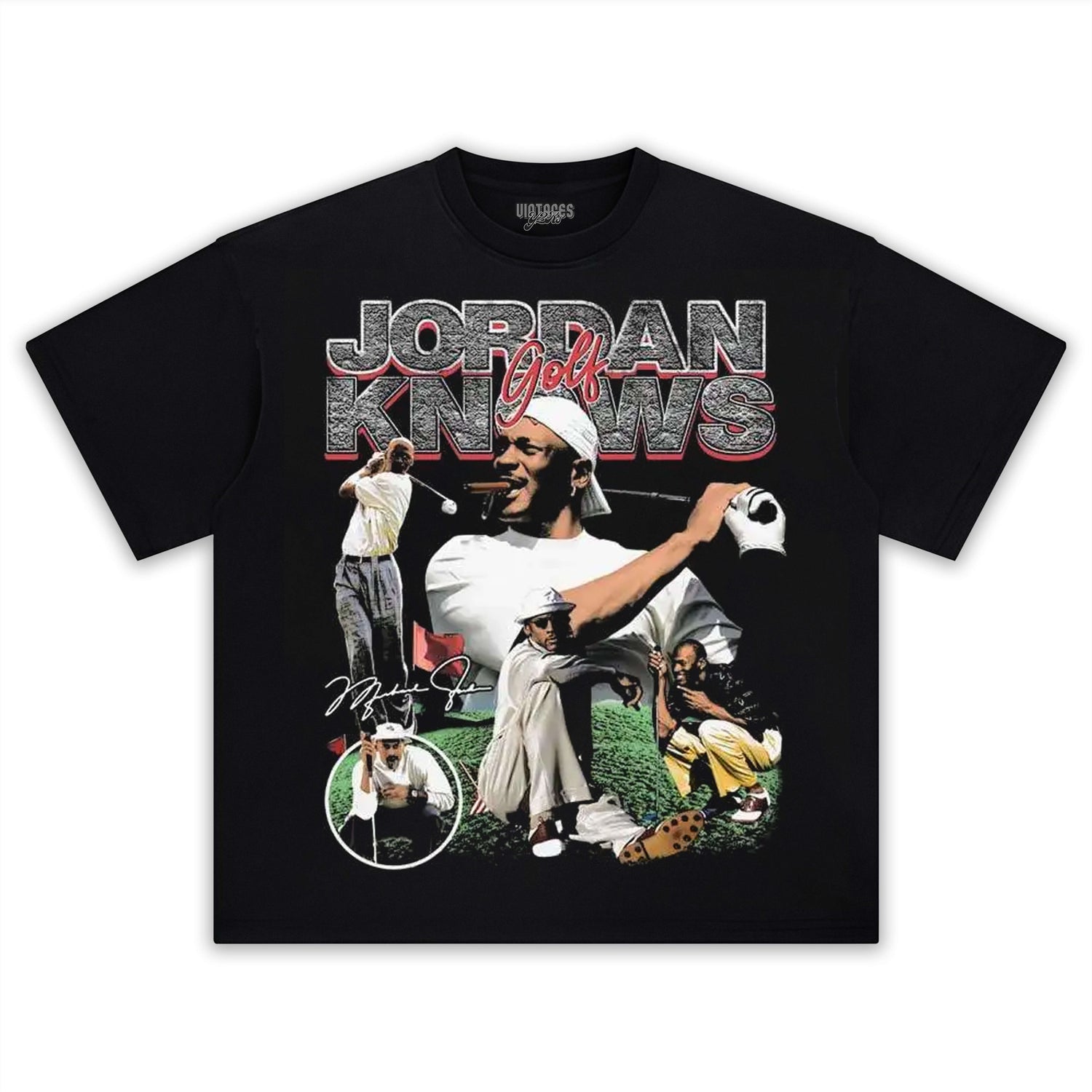 VINTAGE TEE JORDAN KNOWS GOLF