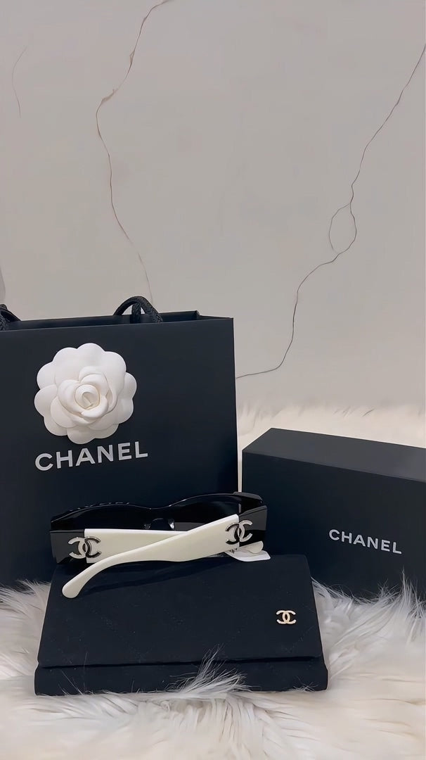 CC Rectangle Acetate Sunglasses