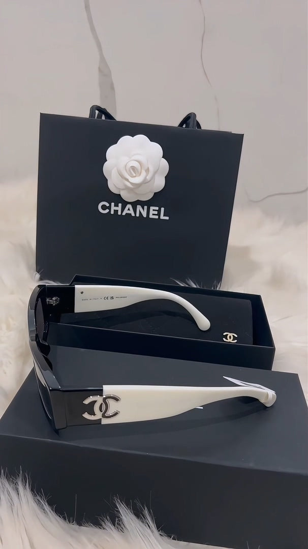 CC Rectangle Acetate Sunglasses