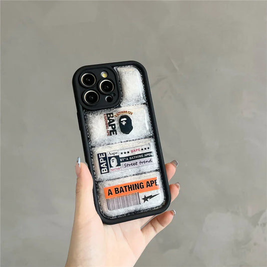 AApe Design Clear iPhone Case
