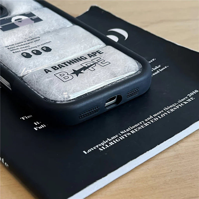 AApe Design Clear iPhone Case