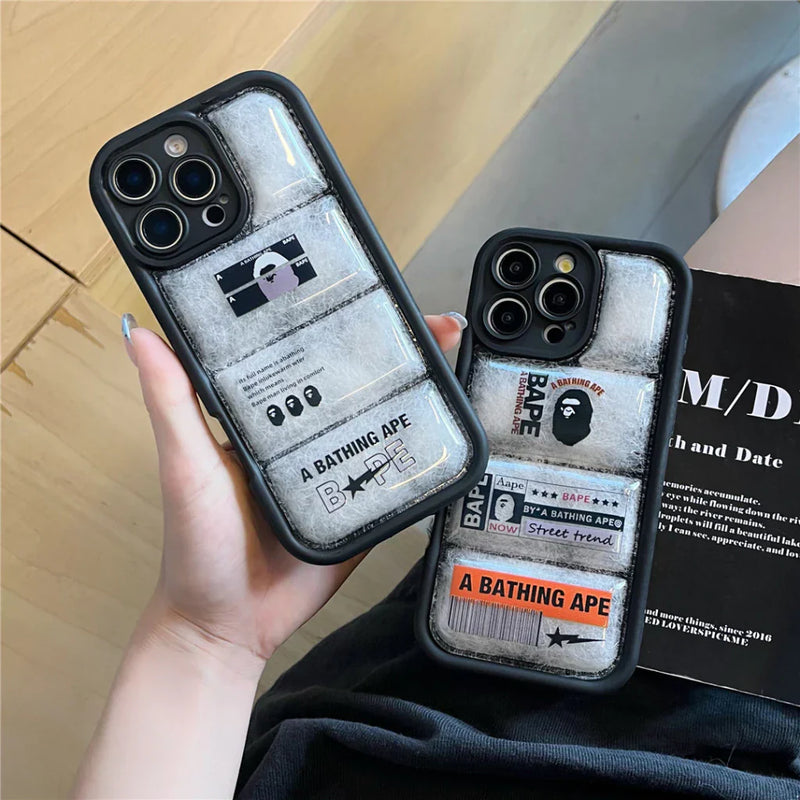 AApe Design Clear iPhone Case