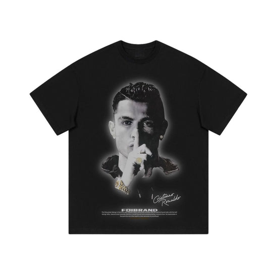 Cristiano Ronaldo New-TEE-FACE-Fotbal