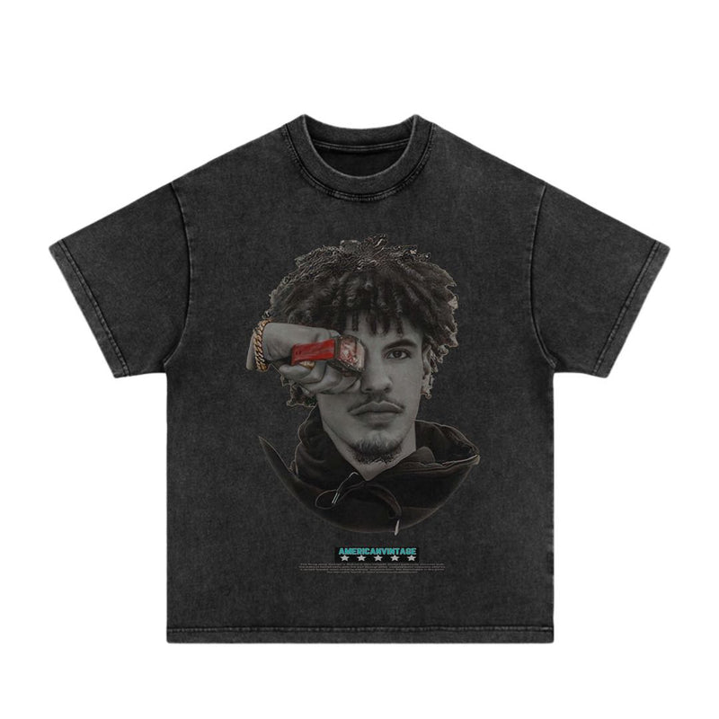LaMelo Ball New-TEE-FACE-NBA