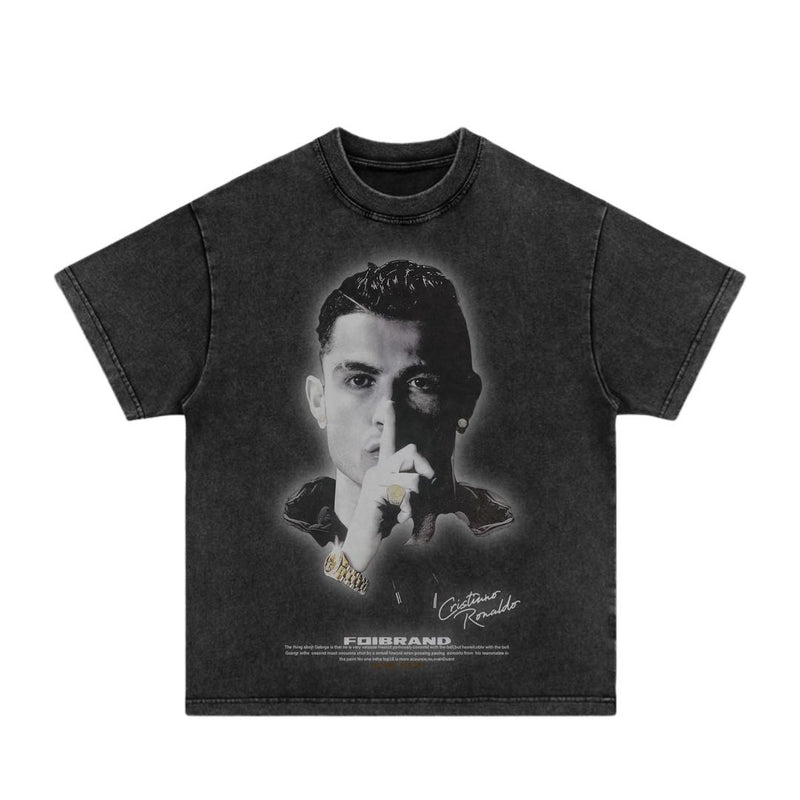 Cristiano Ronaldo New-TEE-FACE-Fotbal